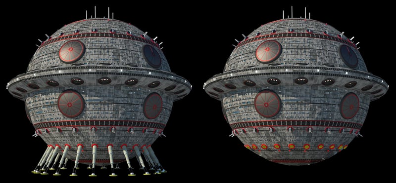 Futuristic Space Expedition
